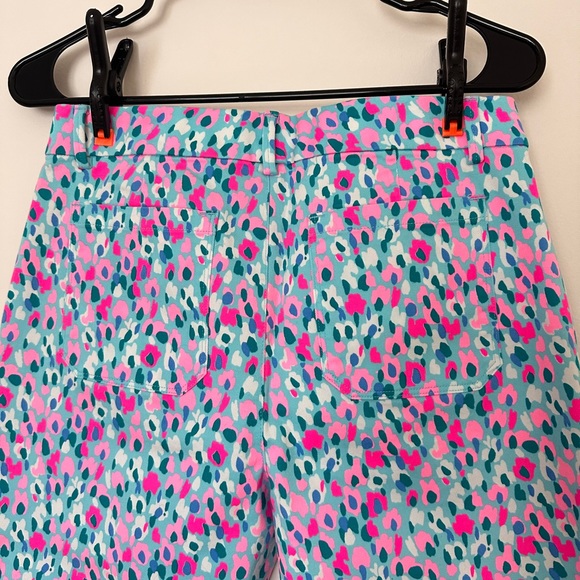 Lilly Pulitzer Multi-color Hottie Dottie Diva Stretch Pants - Size 6 - Picture 6 of 7